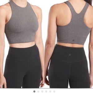 Athleta Grey Sports Bra